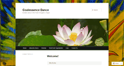 Desktop Screenshot of coalessencedance.com